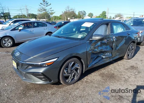 2025 Hyundai Elantra Sel Convenience z USA, uszkodzony, nr VIN KMHLS4DG3SU873416